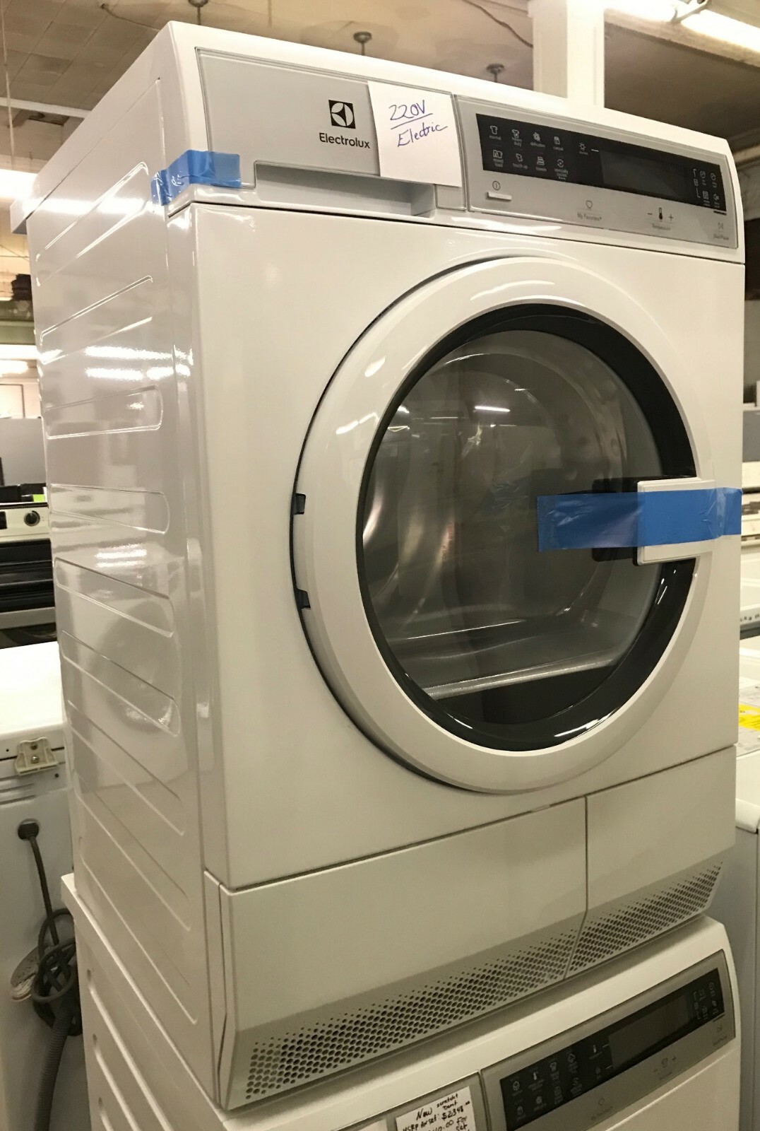 New Scratch/Dent Electrolux Compact Front Load Laundry Set- Electric Dryer