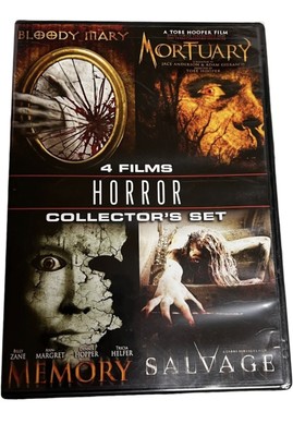 BLOODY MARY/MORTUARY/MEMORY/SALVAGE 4 Horror Movies DVD NEW SEALED 242503