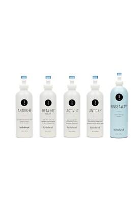 Beta-HD Clear, Activ-4, Antiox+ and Antiox-6 Made by Hydrafacial. FREE Rinseaway