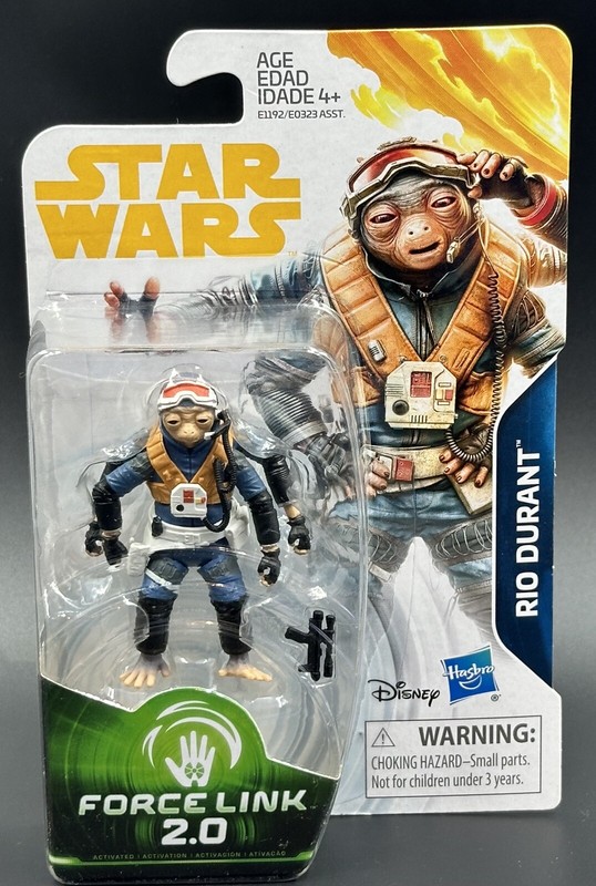 Hasbro 2018 RIO DURANT Sealed Star Wars SOLO 3.75" Force Lin