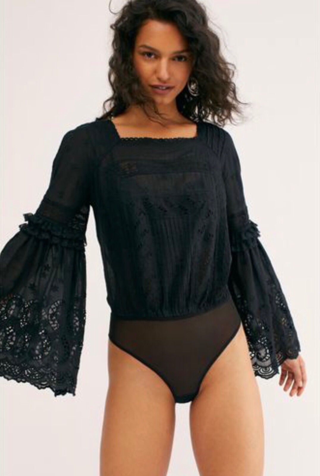 FREE PEOPLE ボディースーツ Free People | Xyz Bodysuit in Cornflower| FashionPass
