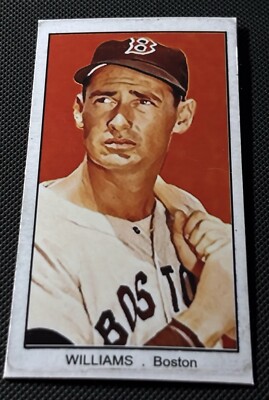 TED WILLIAMS RED SOX ACEO ART CARD MY ORIGINAL DESIGN TOBACCO T206 VINTAGE