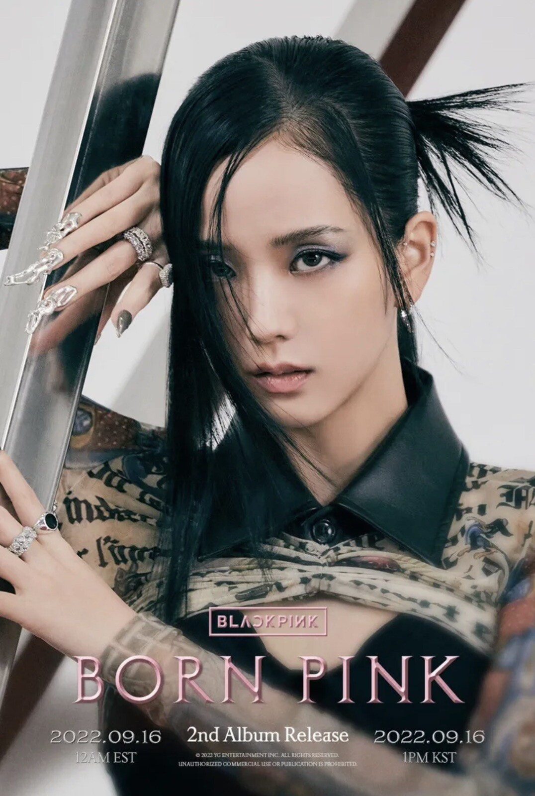 In Stock [JISOO] BLACKPINK 2nd ALBUM [BORN PINK] DIGIPACK
