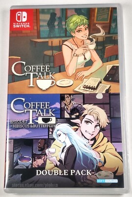 COFFEE TALK + EPISODE 2 HIBISCUS & BUTTERLY DOUBLE PACK New NINTENDO SWITCH Game