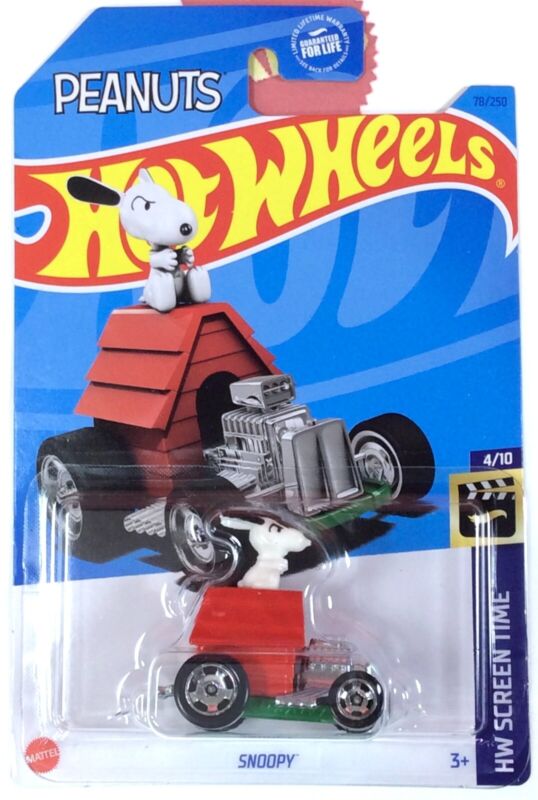 Hot Wheels Screen Time Snoopy,Scooby,Delorean,Monster High,Barbie,Mario You Pick