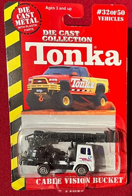MAISTO TONKA #32 CABLE VISION BUCKET  . SEE COMBINED OFFERS!