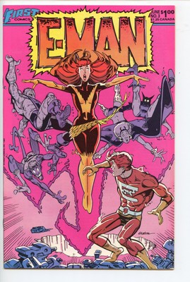 E-Man #3 First Comics Pasko & Stanton 1983 VF