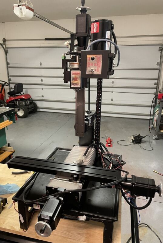 Sherline CNC Mill With Ball Screw Upgrades