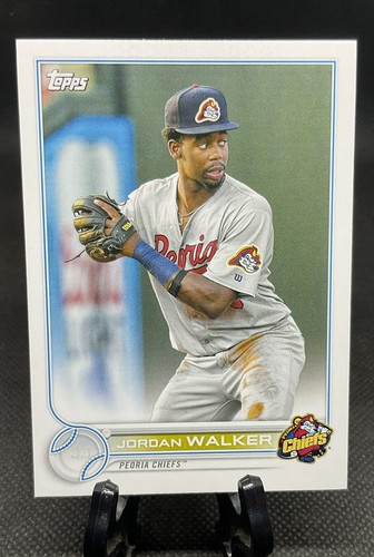【値下げしました】バレーボール ポストカードセット 15枚入り 2022 Topps Pro Debut #PD-112 Jordan Walker - Peoria Chiefs