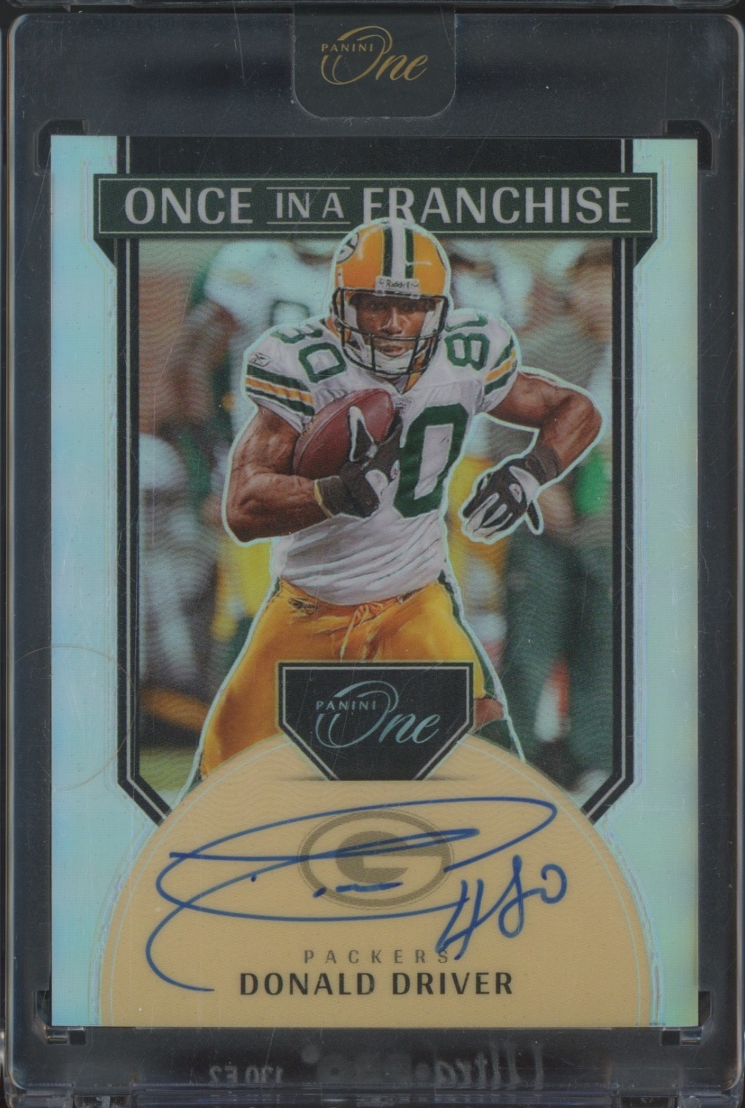 2024 Panini One Once In A Franchise Silver #339 Donald Driver 28/99 Auto