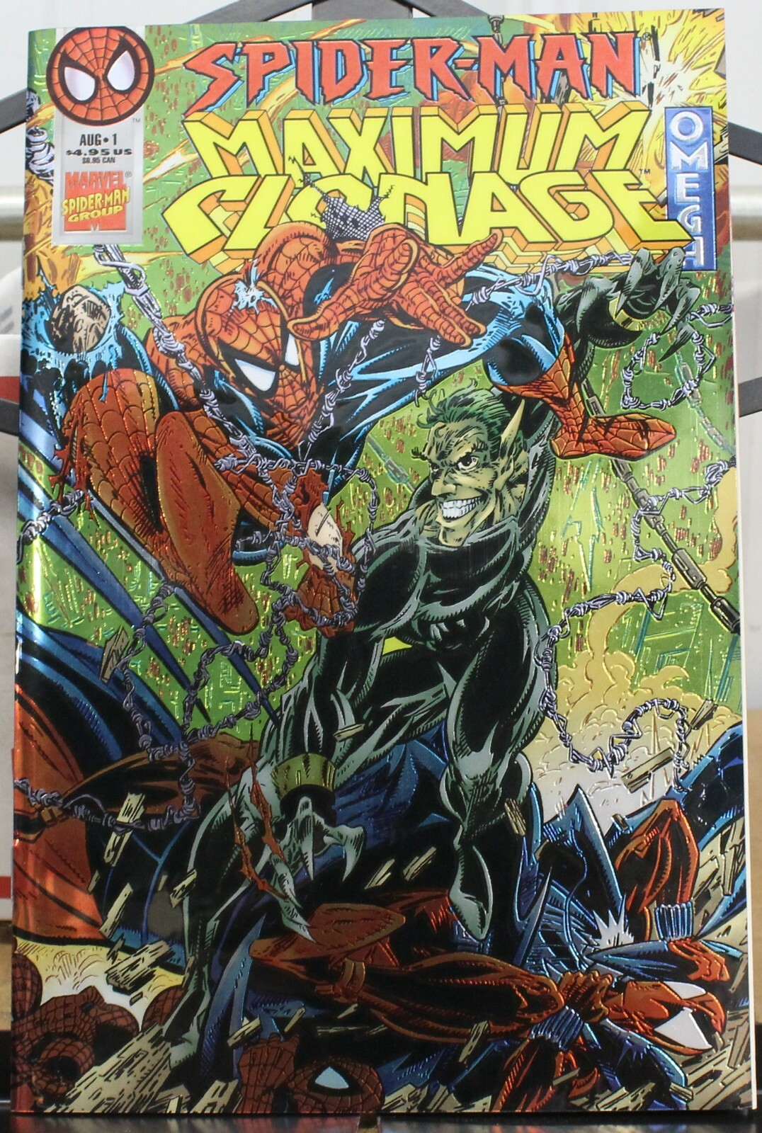Spider-Man Maximum Clonage Omega NO. 1 Aug Marvel Comics | eBay