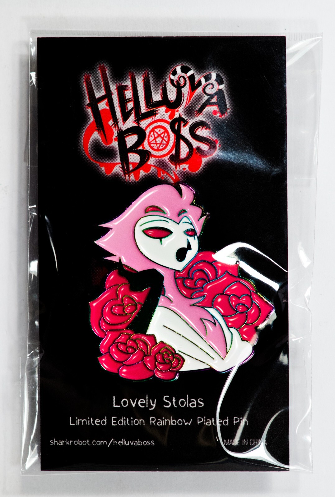 HelluvaBoss Stolas Bigピンバッチ HelluvaBoss Stolas Bigピンバッチ