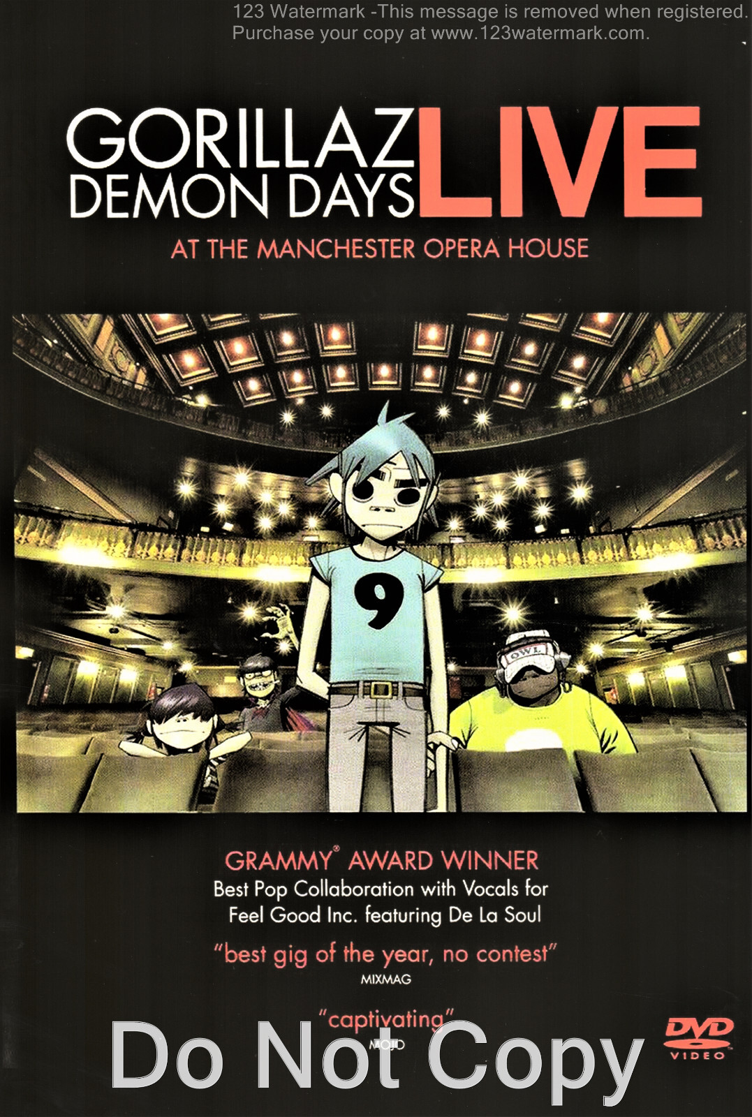 gorillaz tour poster Demon Days | eBay