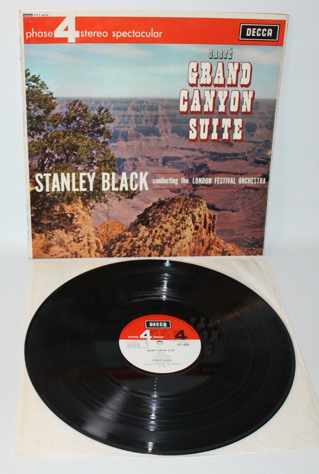 Grofe, Grand Canyon Suite - Stanley Black - 1964 Vinyl LP Grofe, Grand Canyon Suite - Stanley Black - 1964 Vinyl LP