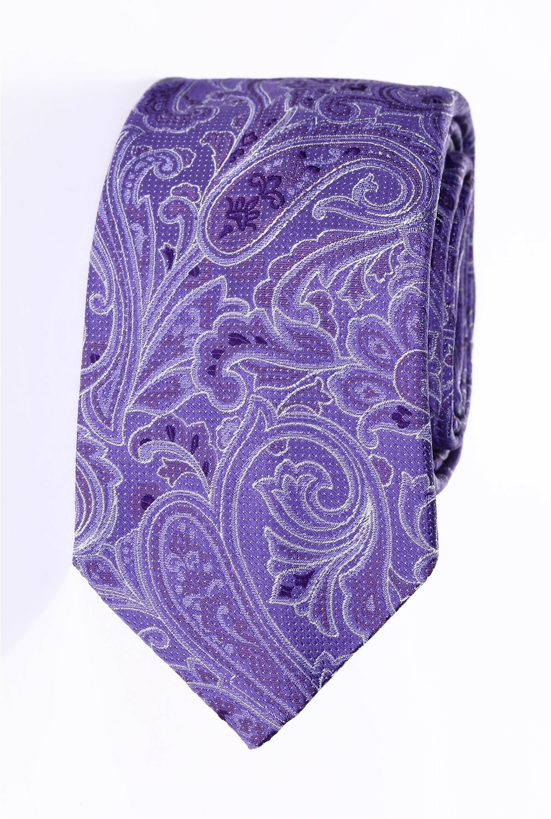 SAMUELSOHN 130595 Men's Floating Paisley Silk Tie