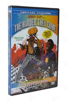 THE HARDER THEY COME Special Edition 1973 JIMMY CLIFF Storm Video 2 DVD NUOVO