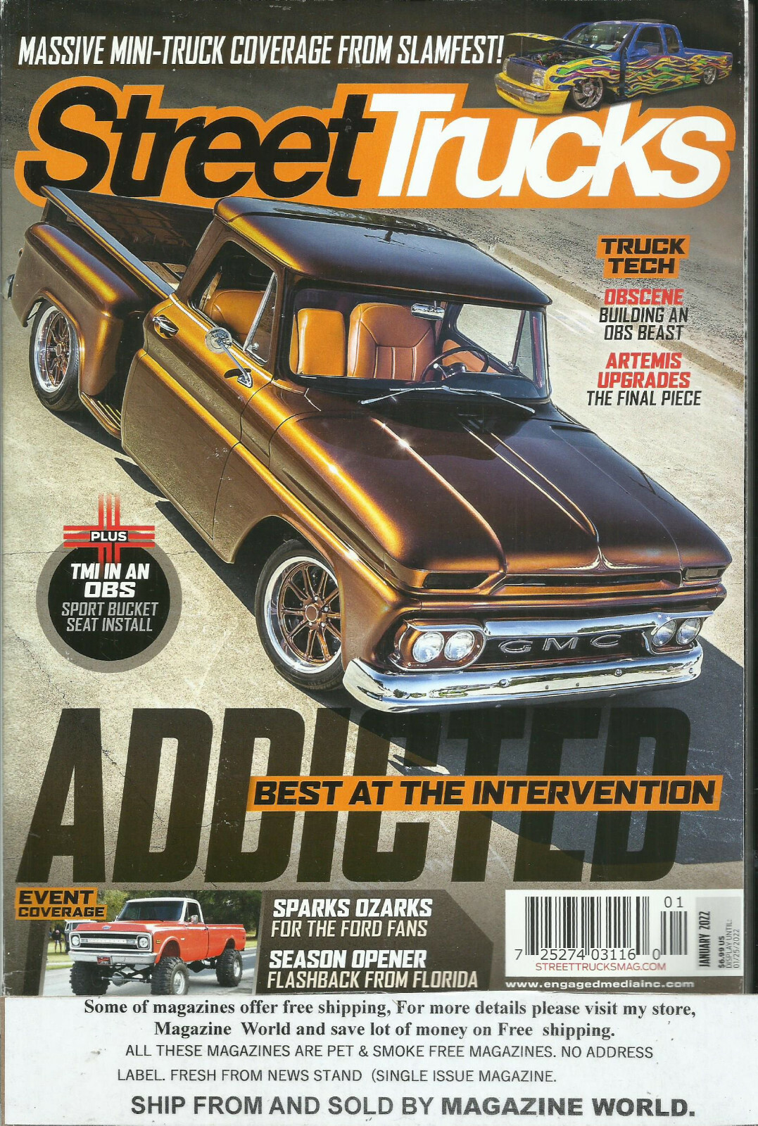 Street Trucks Magazine, * January, 2022 * Vol, 24 * No. 01