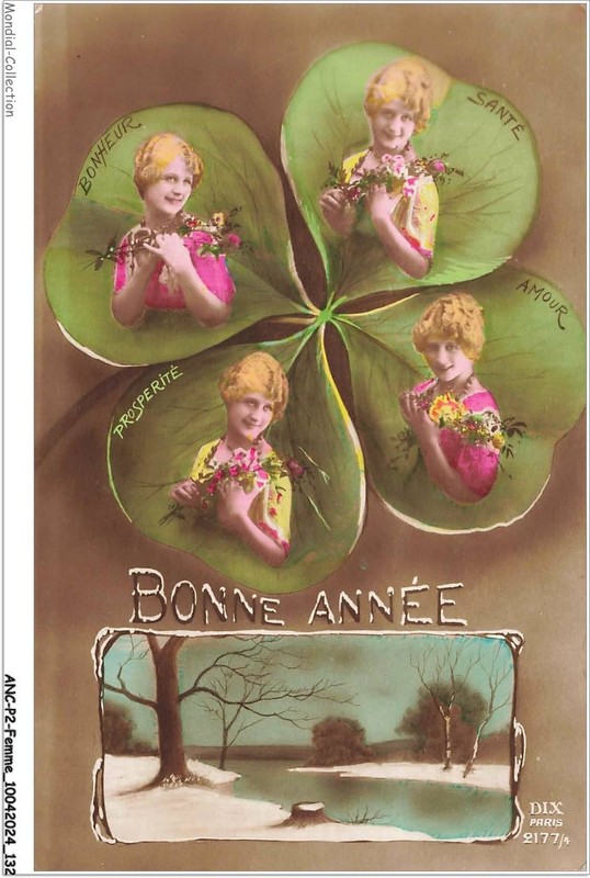 Ancp2-0157-Femmes - Bonne AnnÃ©E