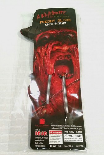 Nightmare on Elm Street Freddy Krueger Glove Chopsticks horror Collectible scary