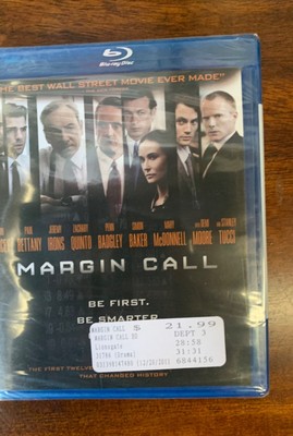 Margin Call (Blu-ray Disc, 2011) New Sealed 