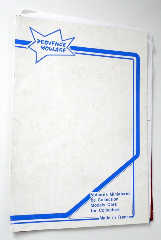 Provence Moulage Sibur Pochette Avec DÃPlaints Publicitaires