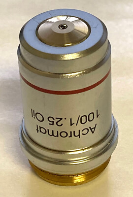 AO SPENCER microscope objective lens 100/1.25 OIL   (RMS thread)