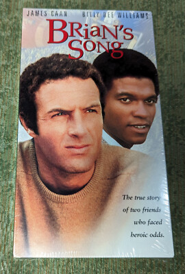 Brian's Song VHS Tape 1999 Release James Caan New Sealed