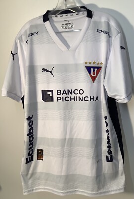 Ecuador Liga De Quito Jersey 2024 White Home Jersey Size XL