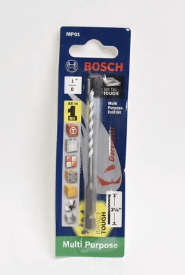 Bosch 1/8in x 2in Multi-Purpose Tungsten Carbide Drill Bit - MP01