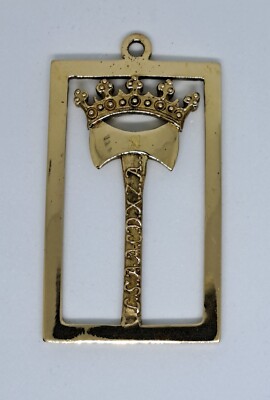 BIJOU MACONNIQUE REAA 22° CHEVALIER ROYAL HACHE OU PRINCE DU LIBAN