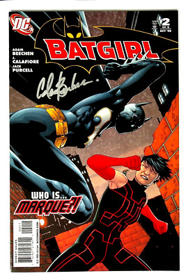 Batgirl #2 Signed by Adam Beechen DC Comics 2008