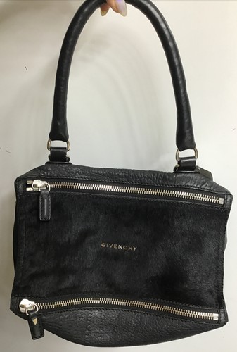 givenchy Pandora bag Black Double Zipper Single Top Handle
