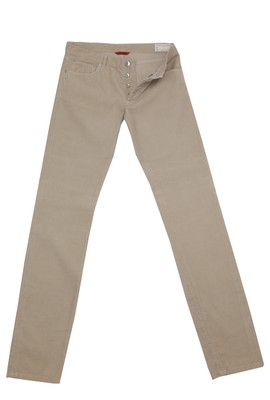 BRUNELLO CUCINELLI BRUNELLO CUCINELLI HELL BRAUNE HOSE - SLIM - (BC117236)