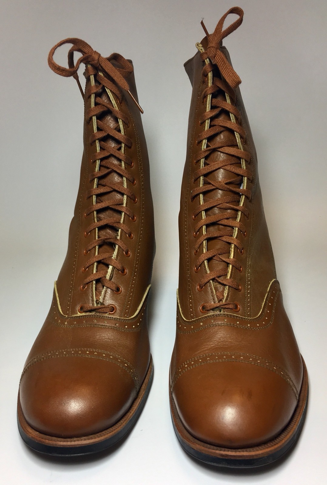 Antique Early Century Peter’s International Shoe Co Boots With Box NEVER WORN!
