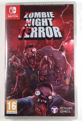 ZOMBIE NIGHT TERROR Brand New Physical NINTENDO SWITCH Game EU Release US Seller