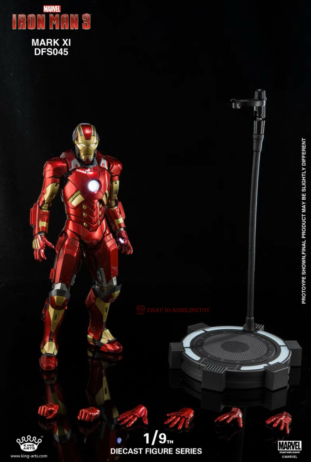 King Arts 1/9 Avengers : Age of Ultron Iron Man MK11 DFS045