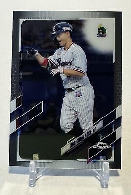 2021 Topps Chrome NPB Nori Aoki #32 Tokyo Yakult Swallows