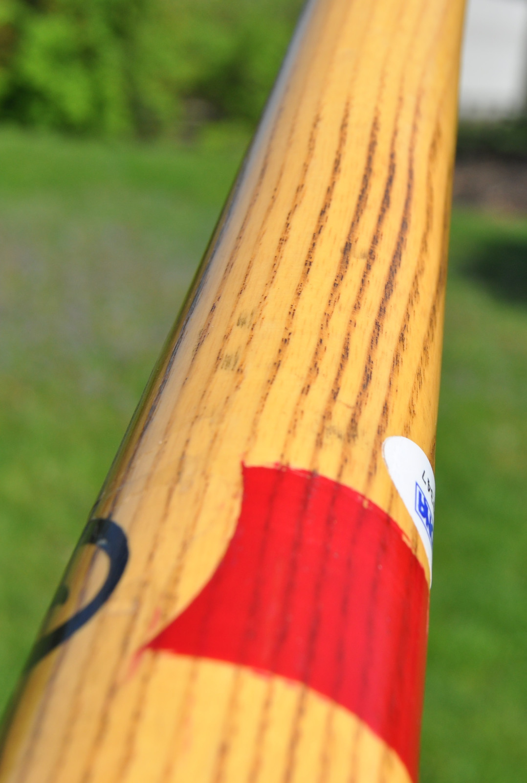 HOF Barry Larkin Game Used 1990 bat uncracked PSA Cincinnati Reds World Series