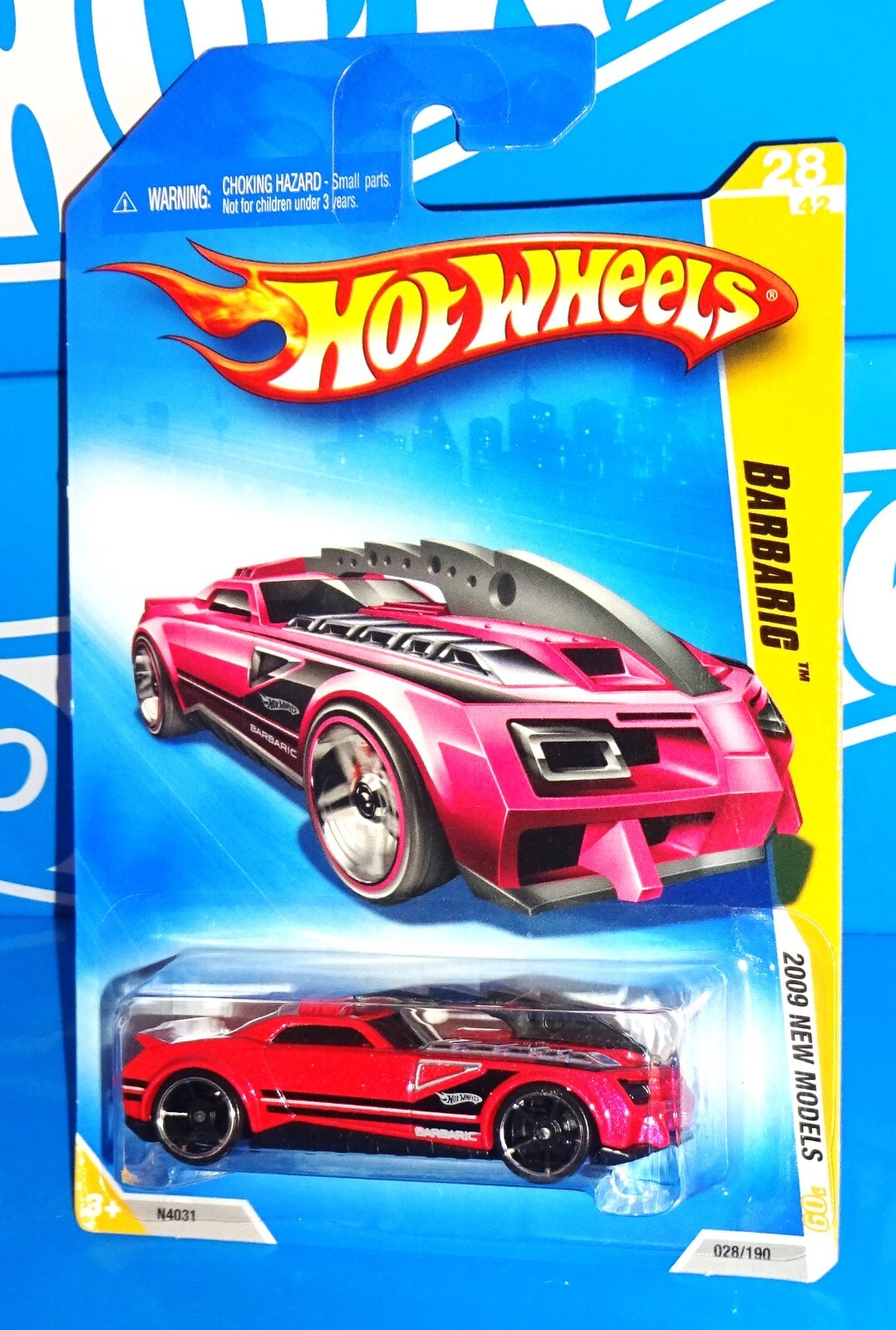 2009 New Models #28 Barbaric Mtflk Pink W/ Oh5sps