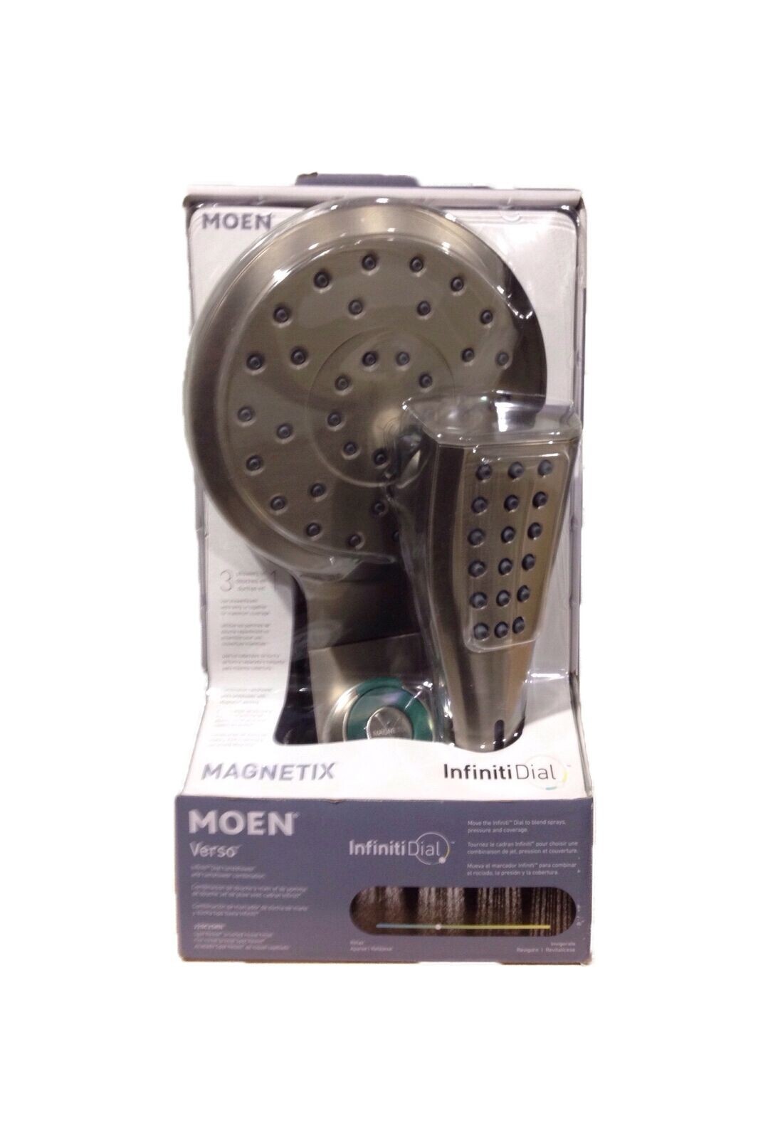 Moen 6345EPORB Regenduschkopf, 20,3 Cm – Eco-Performance, ölgeriebene Bronze, Wassersparend