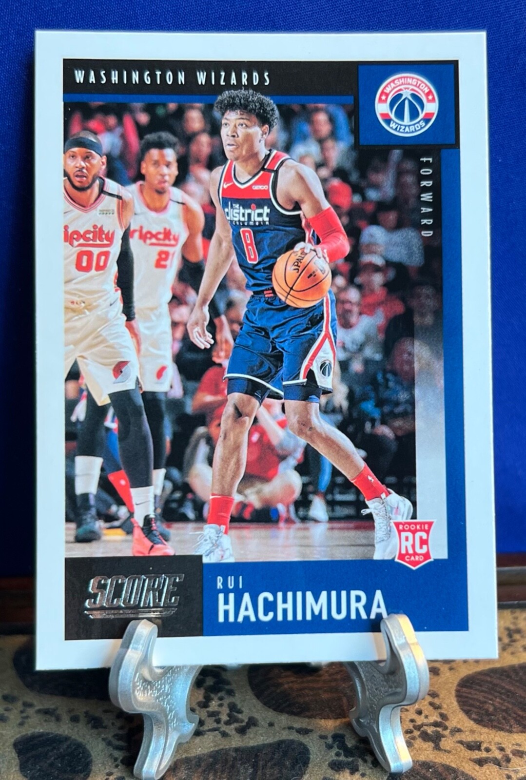2019-20 PANINI CHRONICLES SCORE SP RUI HACHIMURA ROOKIE CARD