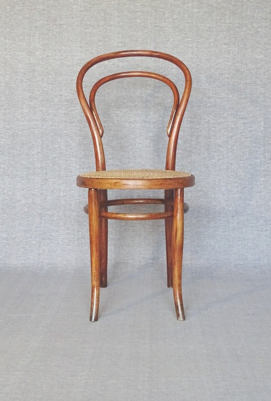 Chaise Bistrot CannéE N°14 Par Kohn , Vers 1915 - No Thonet