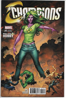 Champions #1 Ruffino Most Good Variant 1st Marvel 2016 VF/NM