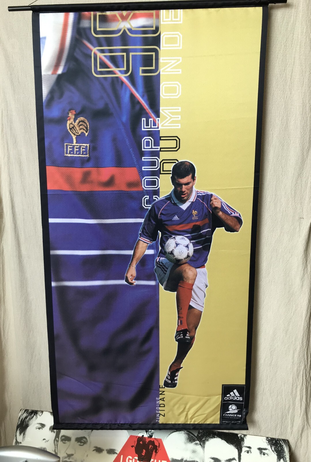 フランス代表 FIFA WORLD CUP 98 ZIDANE 10 FRANCE Home World Cup 98'' - Football Soccer - ZIDANE 10