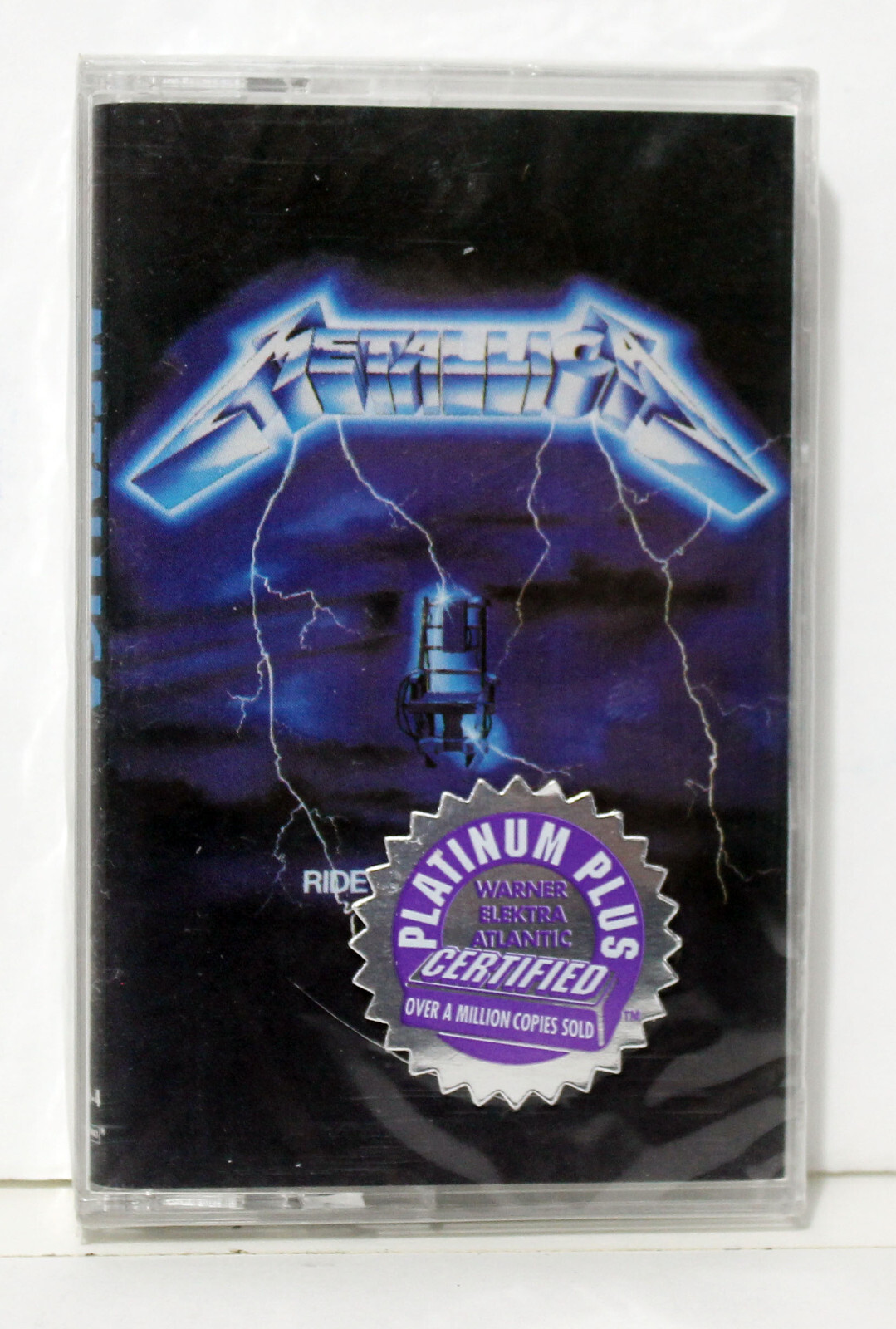 METALLICA ‎– Ride The Lightning cassette NEW! STILL SEALED