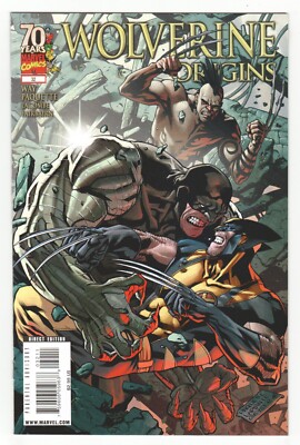 Wolverine: Origins #32 - 70 Years of Marvel - YANICK PAQUETTE Cover Art NM 9.4
