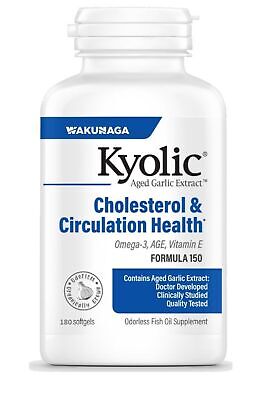 Kyolic Cholesterol and Circulation Health 180 Softgel