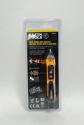 Klein Tools NCVT-3P Dual-Range Non-Contract Voltage Tester With Flashlight