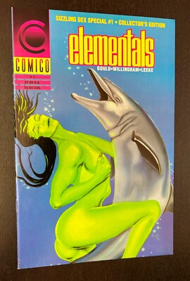 ELEMENTALS SEX SPECIAL #1 (Comico Comics 1991) -- GGA -- VF/NM