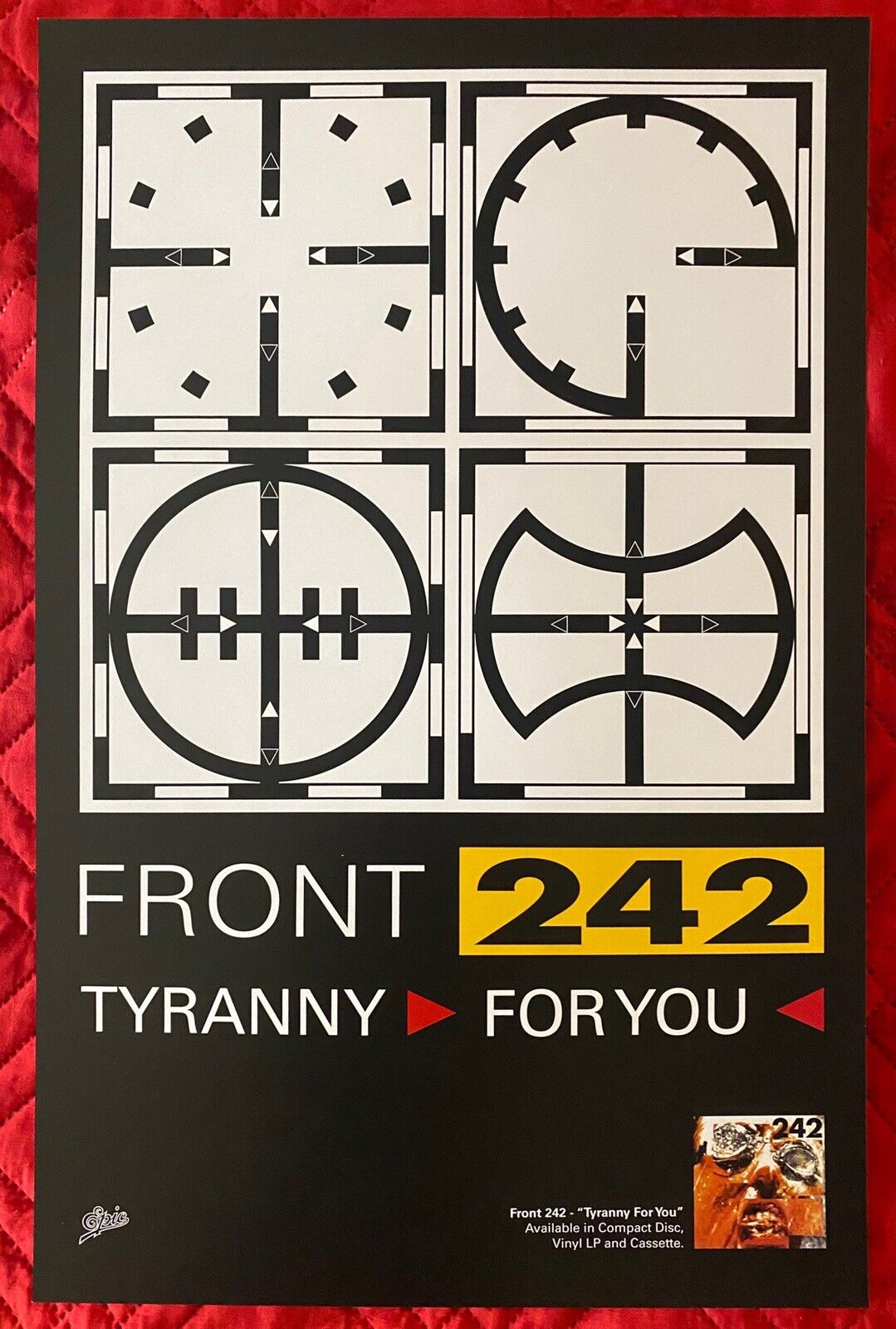 Front 242: Tyranny For You: Cassette Front 242: Tyranny For You: Cassette